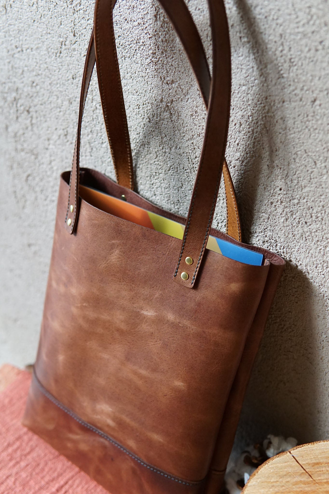 ホースハイド A4 tote