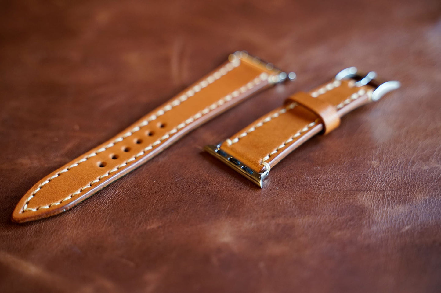 apple watch ベルト (Camel)