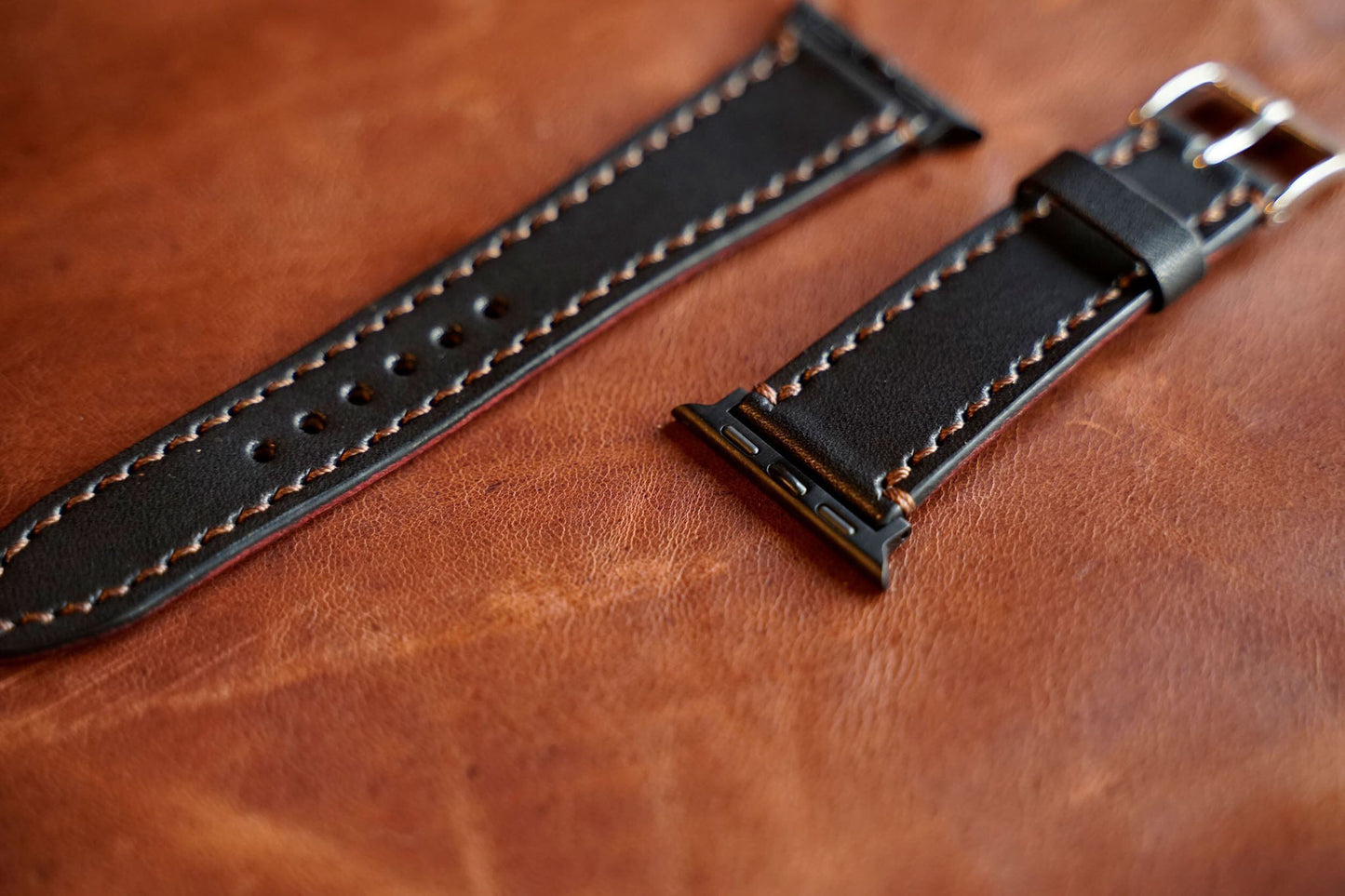 apple watch ベルト (Black)