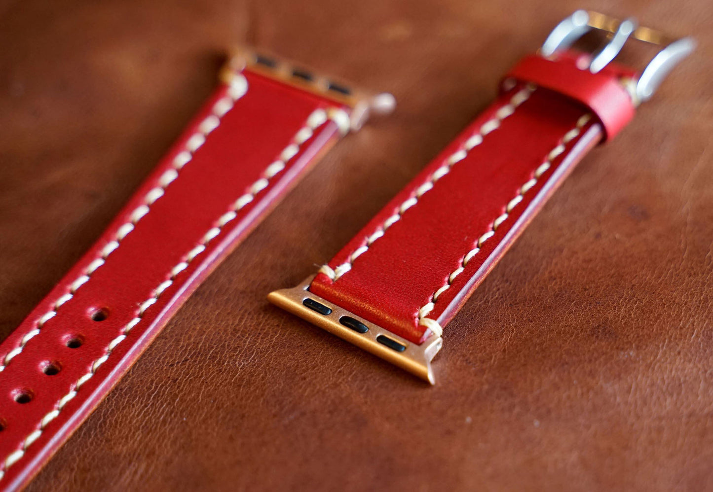 apple watch ベルト (Red)