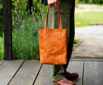 ホースハイド A4 tote