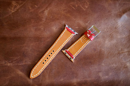 apple watch ベルト (Red)
